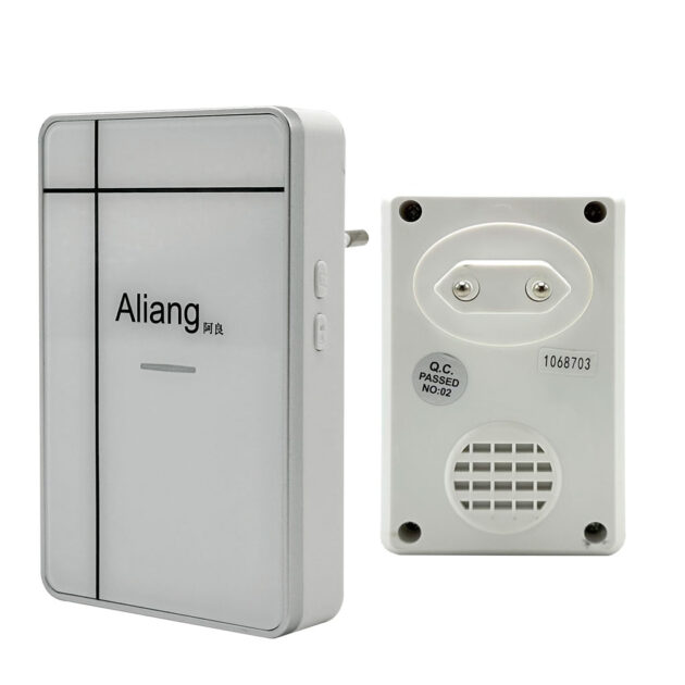 جرس منزلي بدون سلك كهربائي زائد دوي ديتكتور مجاناً .